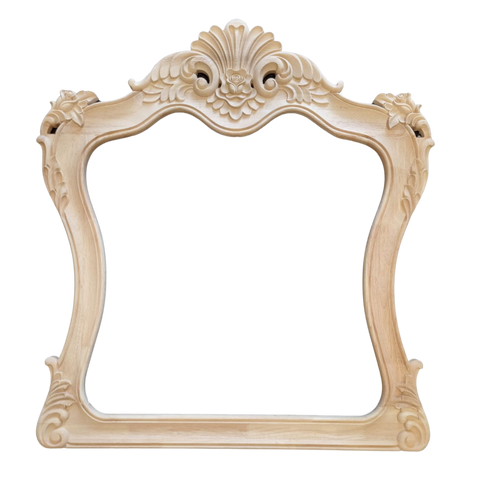 unfinished mirror frame