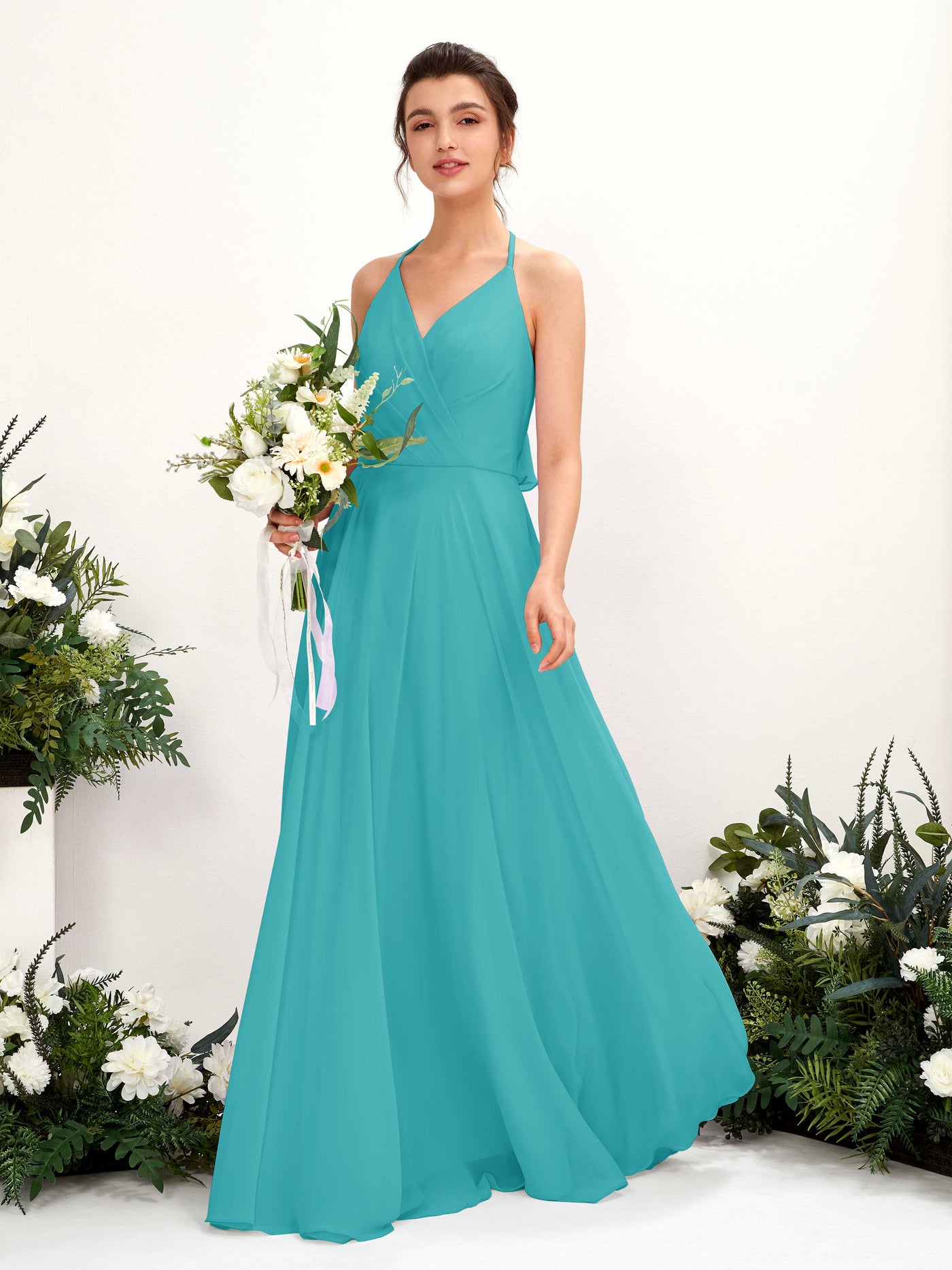 tiffany blue bridesmaid dresses with sleeves