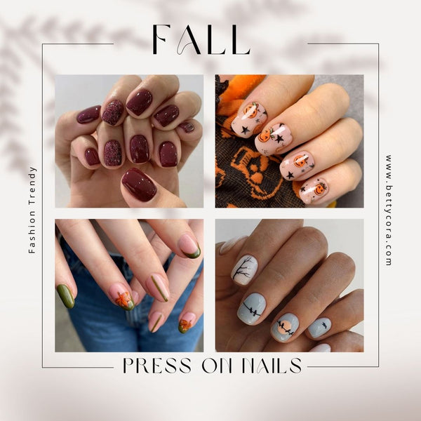 bettycora autumn press on nails