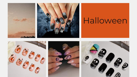 bettycora halloween press on nails