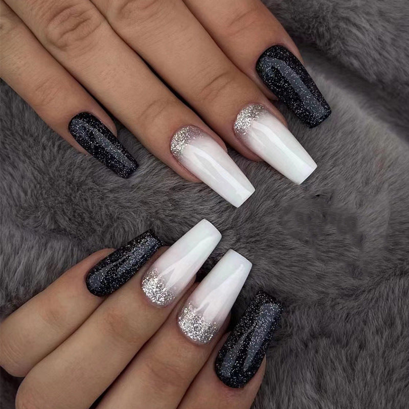 Get the Perfect Ombre White Coffin Nails: Tips and Tricks for a Show ...