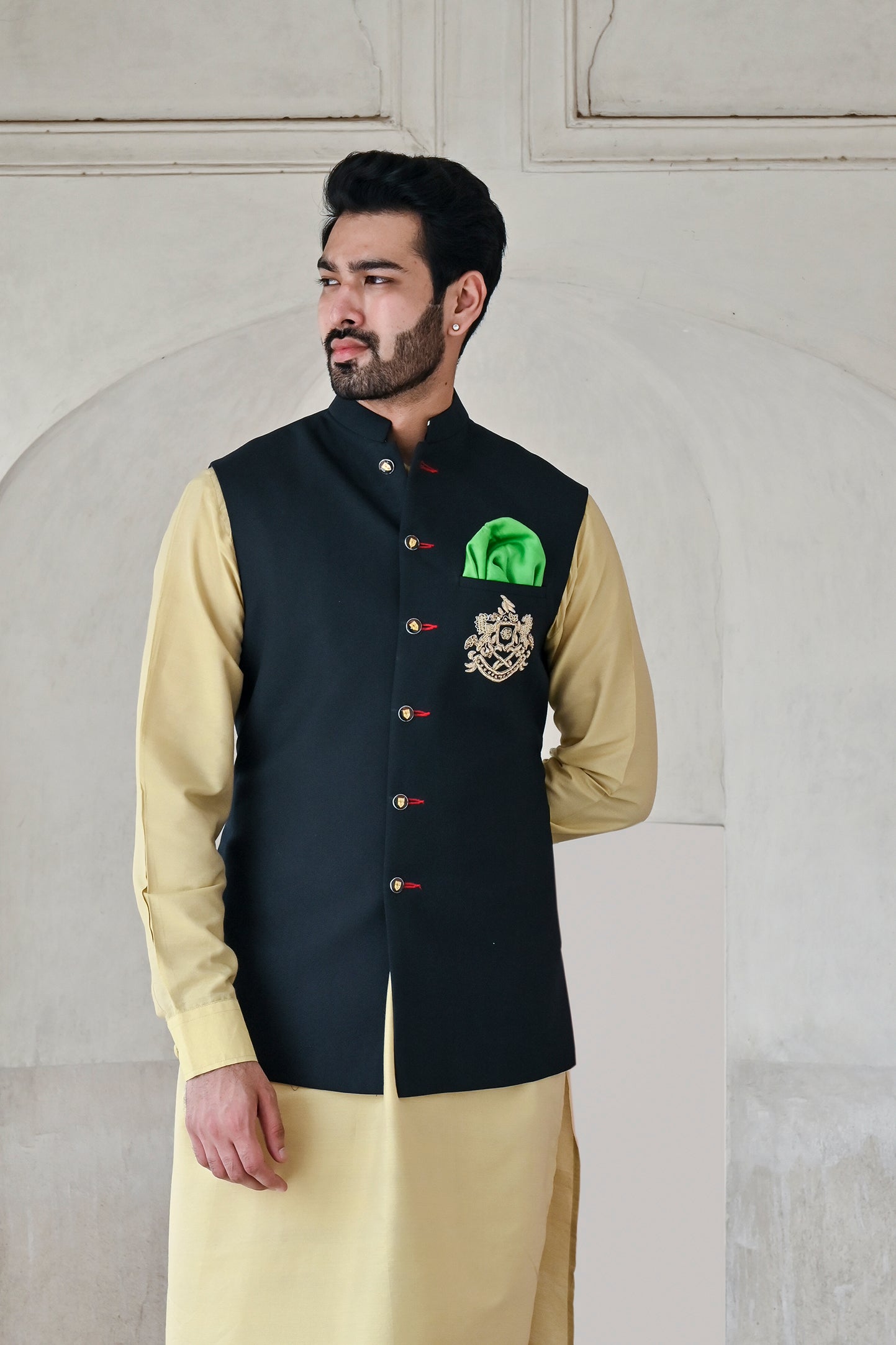 Buy Black Nehru Jacket for Men Online - Airavatatextiles – Airavata Weaves  and Textiles