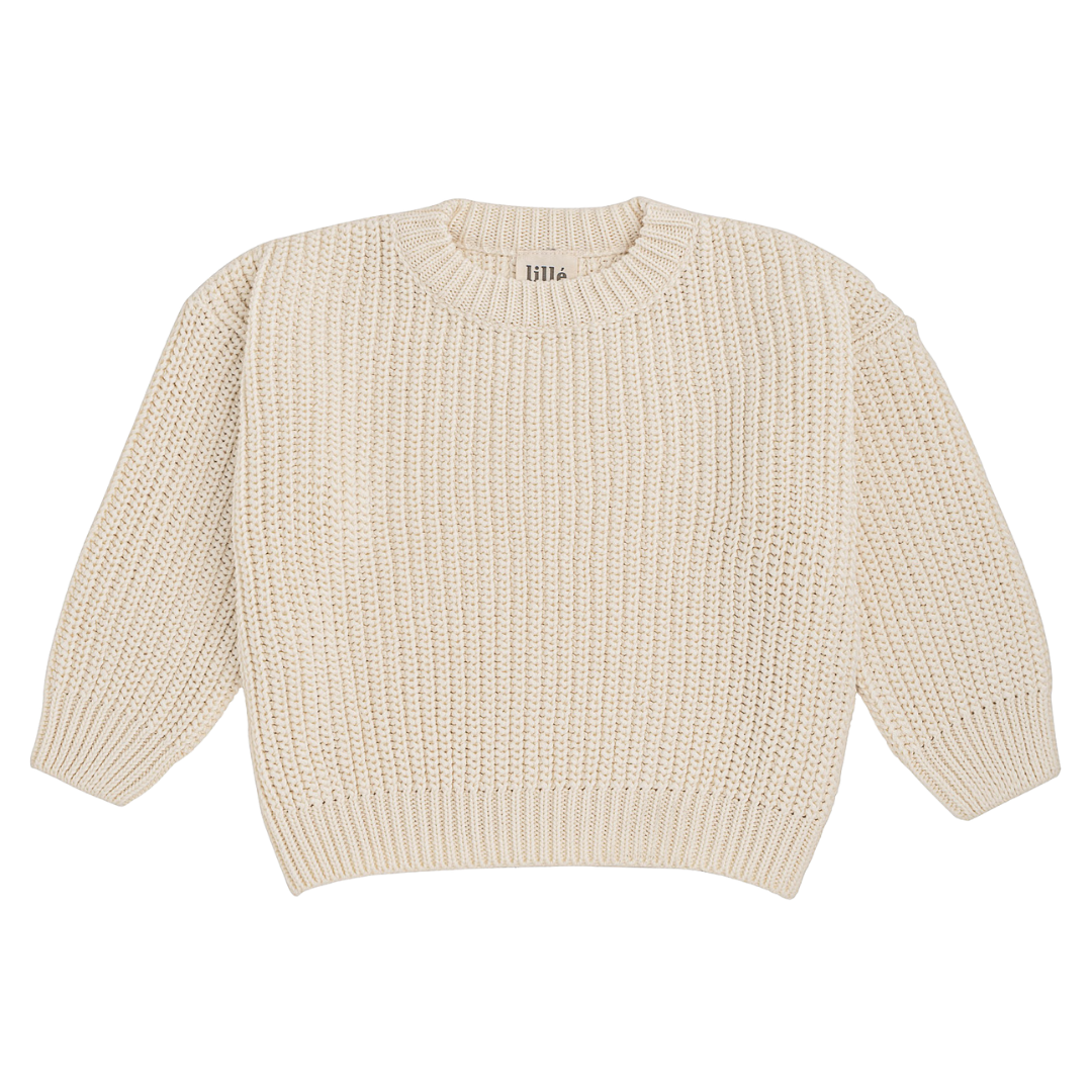 off white chunky sweater