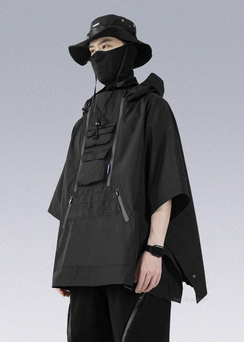 Ninja Techwear Shawl Jacket - Silenstorm® - X