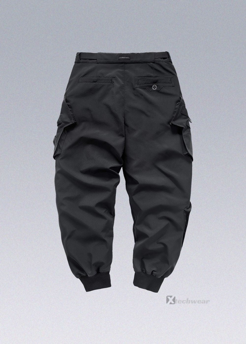 極細繊維クロス Helvetica HD Drop crotch cargo trousers | www