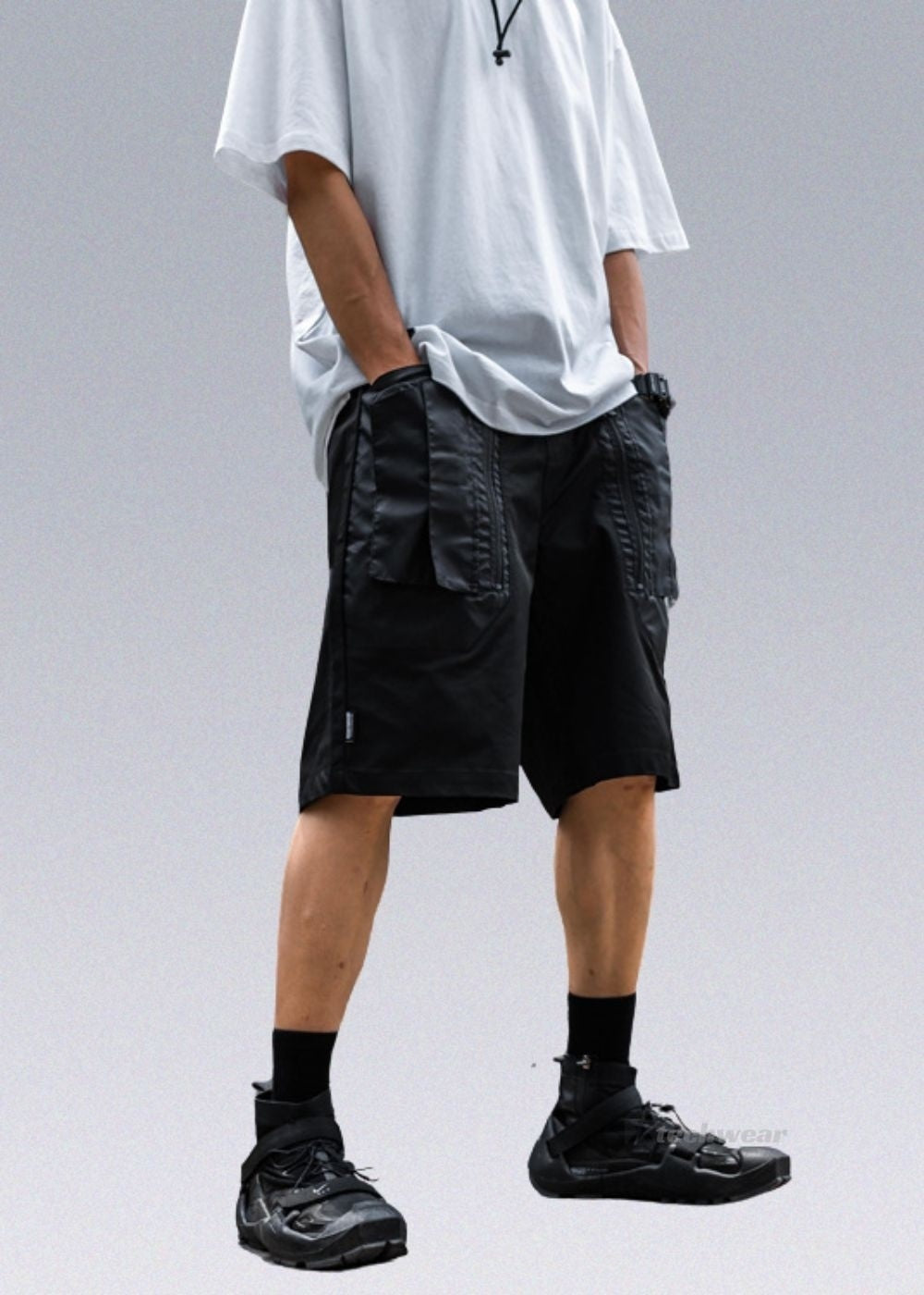 CROXX Techwear Style Antistatic Shorts