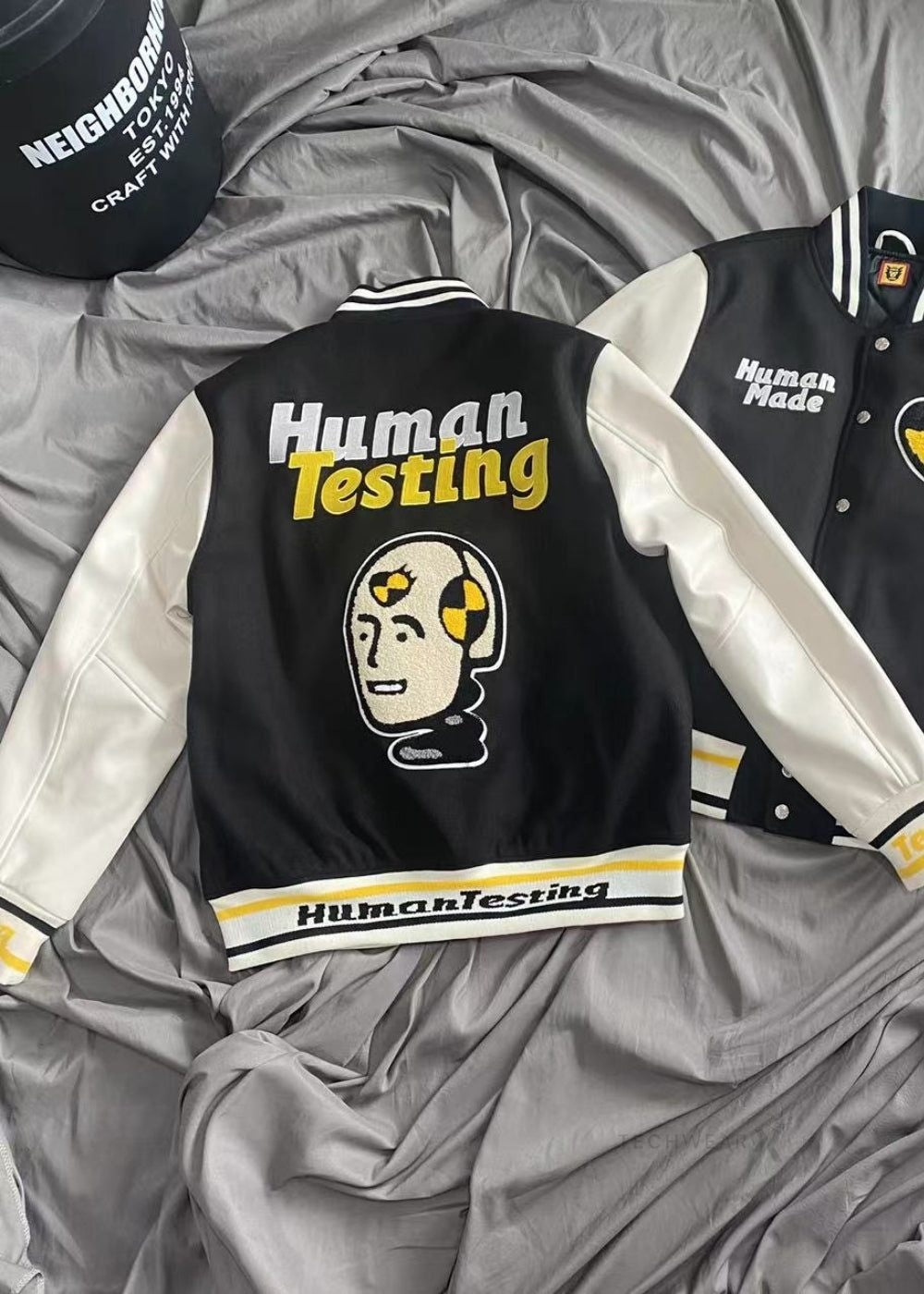 Human Made x A$ap Rocky Human Testing Varsity Jacket