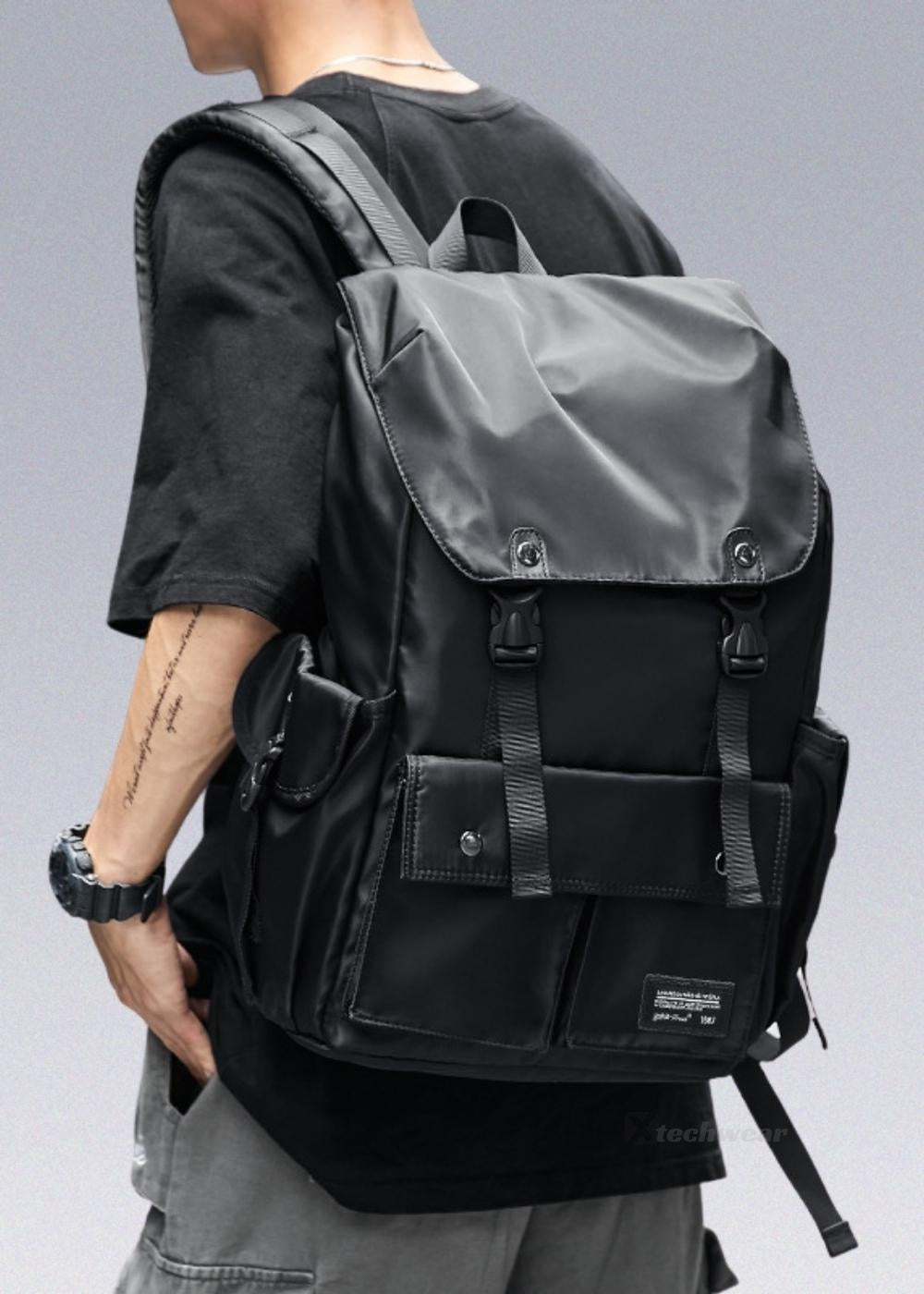 Leisure Techwear Backpack - Shop #1 Techwear Bags - X