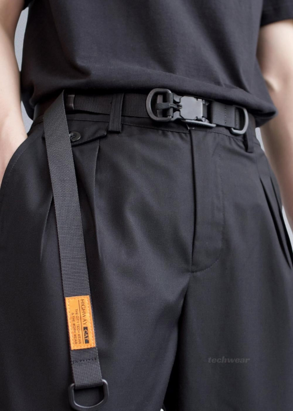 Techwear Magnetic Quick Release Buckle Belt - Affordable Techwear - X
