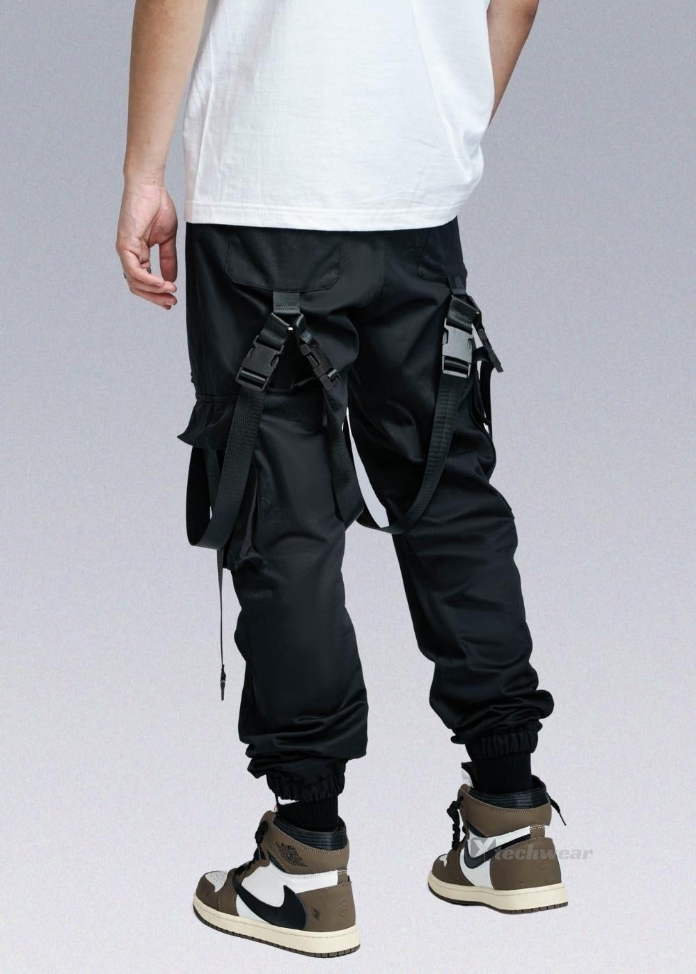 Techwear Tactical Buckle Cargo Pants - Shop Techwear Pants - X