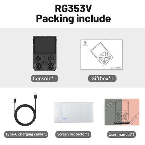 RG353V box inclusions