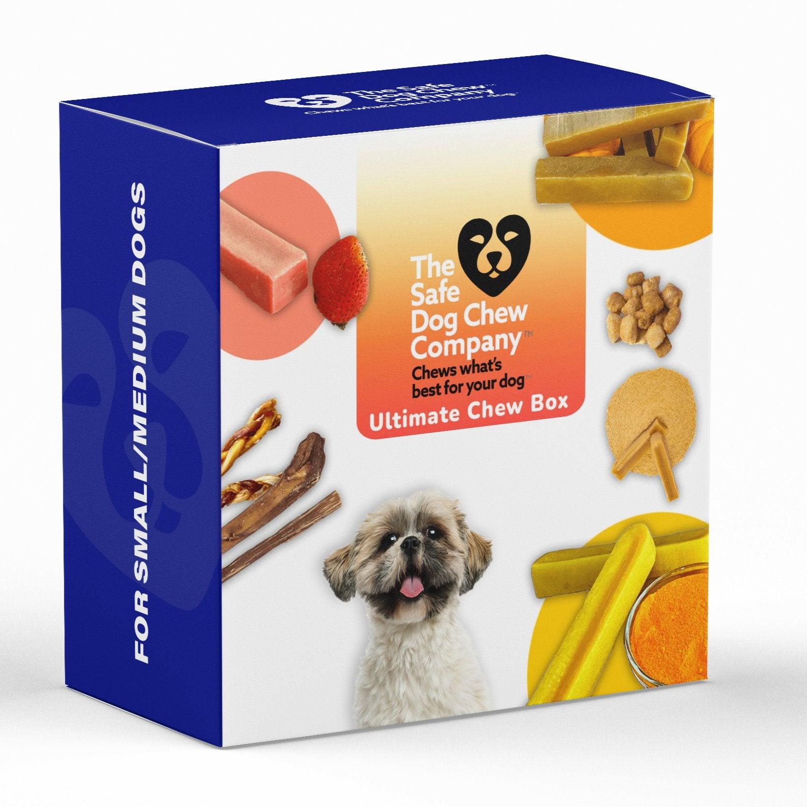 ULTIMATE CHEW BOX FOR SMALL/MEDIUM DOGS - The Safe Dog Chew Company product image