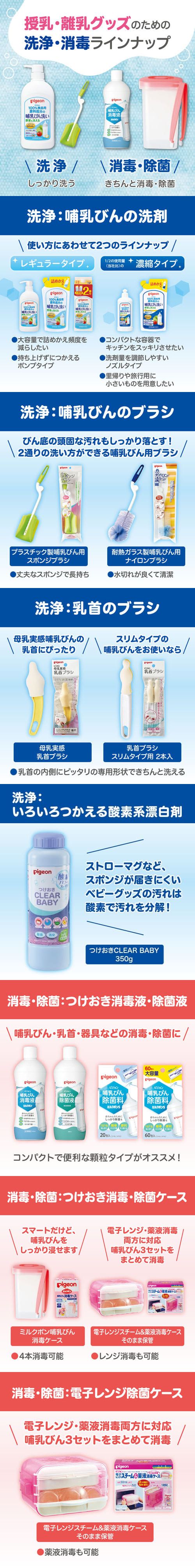 ピジョン 天然哺乳びん野菜洗い 詰めかえ用 250ml＋700ml 通販