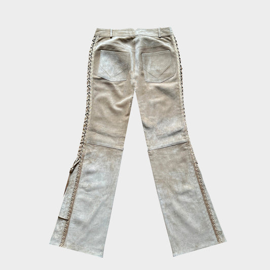 Christian Dior Lamb pants size 38 For Sale at 1stDibs