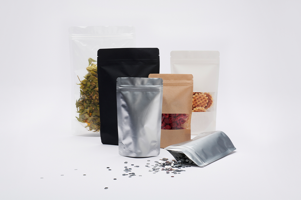 Different types of pouch packaging