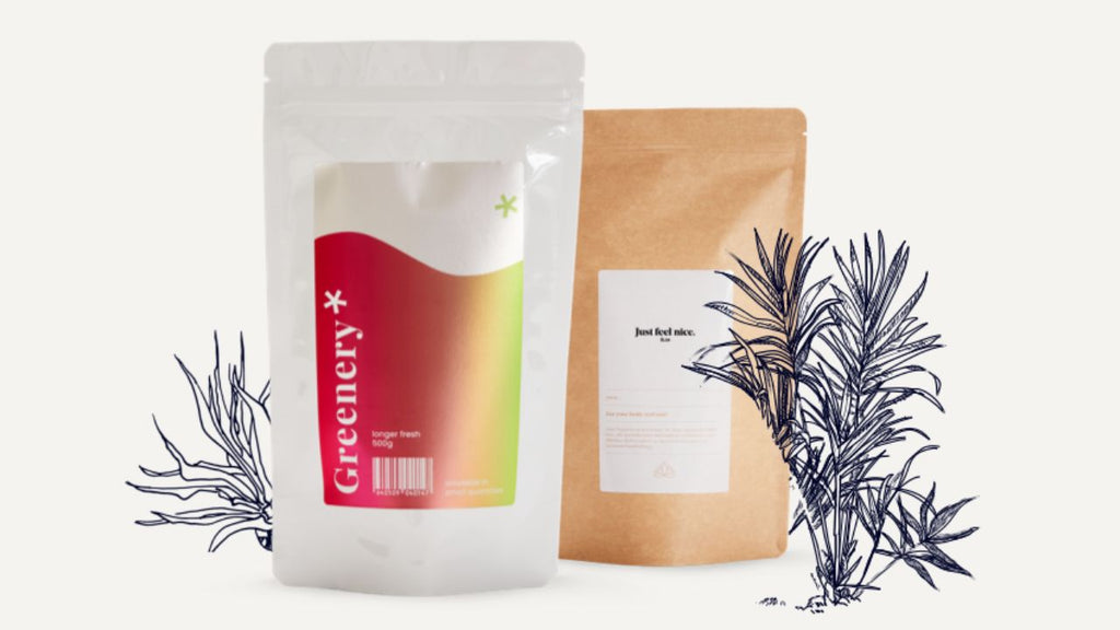 Palamo pouch packaging