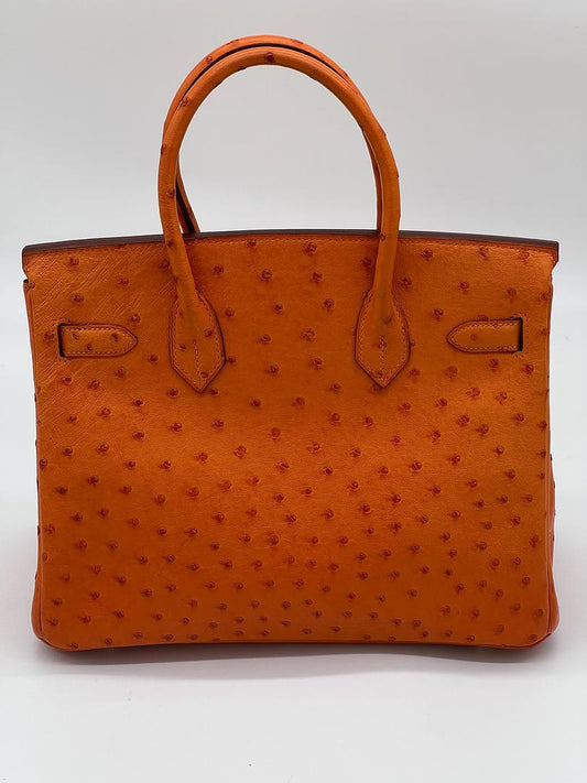 Hermes Birkin 30 Bag 8L Beton Matte Nile Croc PHW