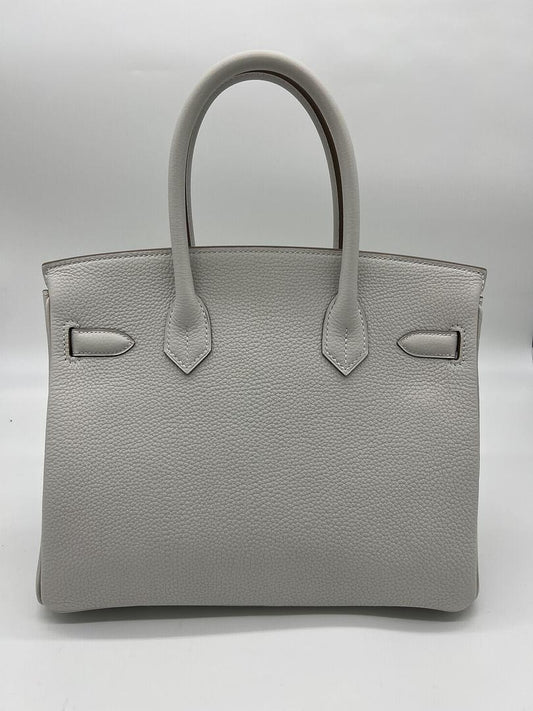 Hermes Kelly Depeches 25 Gris Etain Togo Calfskin Clutch