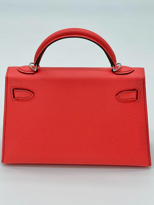 New Amazing Hermès Kelly 25 handbag strap in Etoupe epsom leather