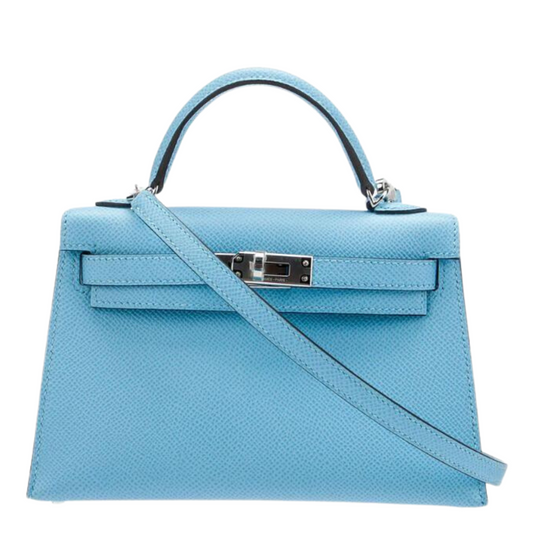 Hermès Kelly 20 Mini II Sellier Ombré Lizard with Palladium Hardware