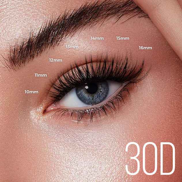 LASHVIEW Flutter Frenzy Natural Look DIY Cluster Lash Extensions (30D)
