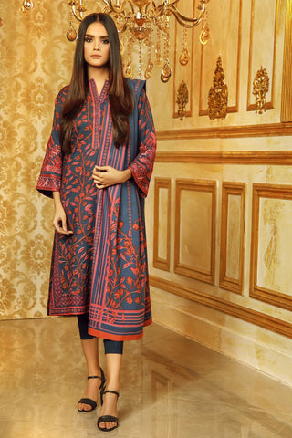 Alkaram Embroidered Winter Collection Dresses