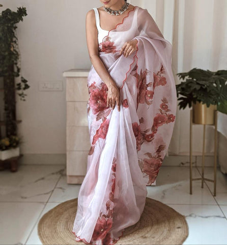 Organza Saree