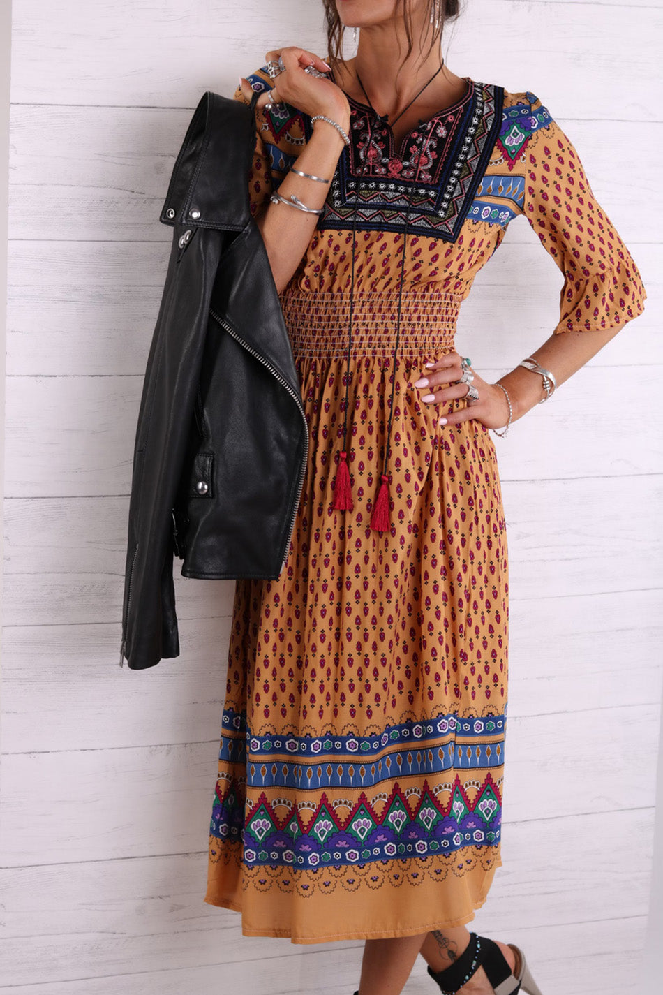 hippie tunic dress