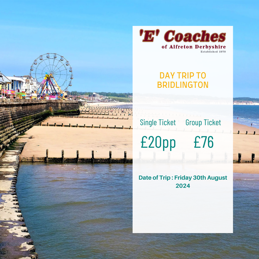 Wednesday 24th July 2024 - Bridlington Day Trip – ecoaches