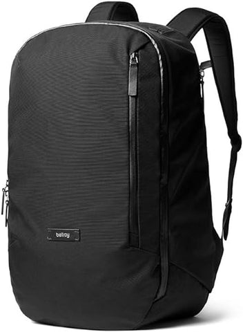 Bellroy Transit Backpack (Carry-on Travel Backpack, Generous 28 Liter Capacity, Water-resistant Woven Fabric, Quick Access 15" Laptop Compartment) - Black