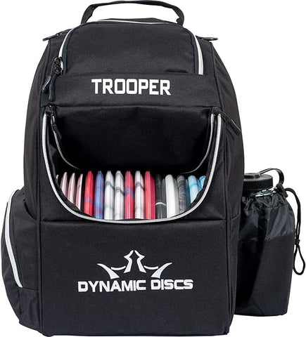Dynamic Discs Trooper Disc Golf Backpack | Frisbee Disc Golf Bag with 18+ Disc Capacity | Introductory Disc Golf Backpack | Lightweight and Durable | Discs Not Included