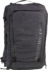 Mystery Ranch Mission Rover Travel Bag - Carry-on, 3-Way Carry, Black, 45L