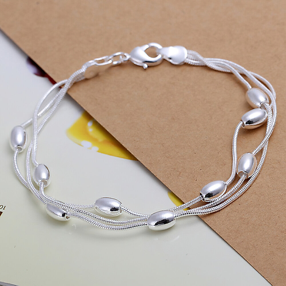 Aspen Snake Chain Bracelet - Adaline Bell product image