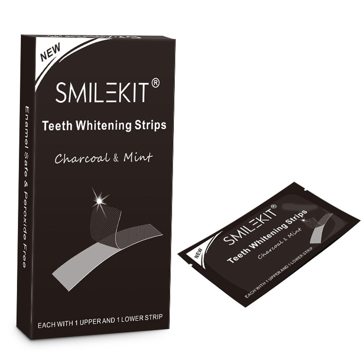 crest white strips charcoal mint