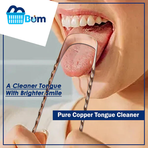 Pure Copper Tongue Cleaner For Oral Hygiene
