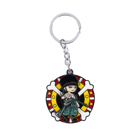 Zoro's Blade Whirl Basket Bum's Rotating Keychain