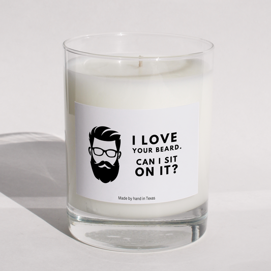 I love every bone in my body (especially yours) - Naughty Candle