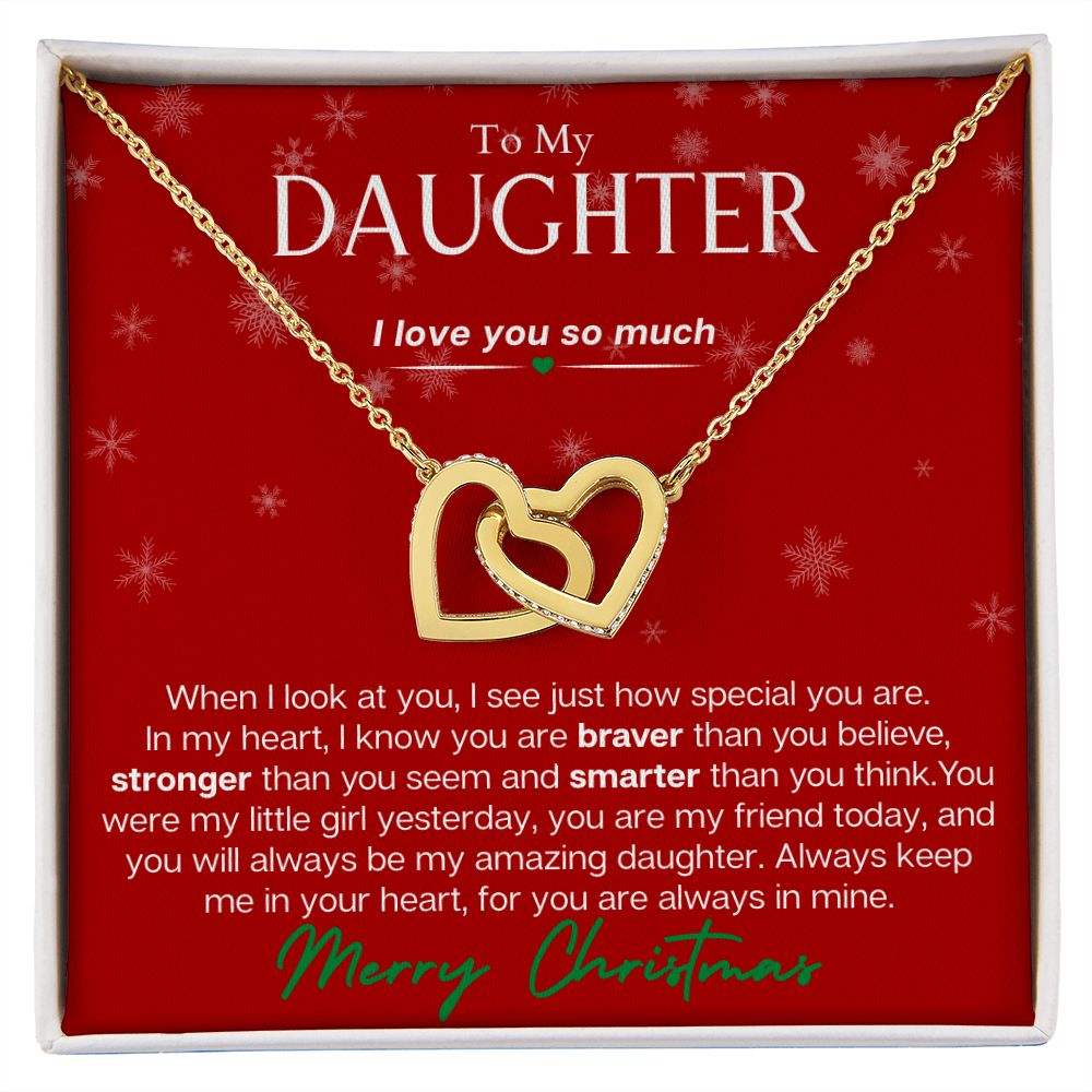 To My Daughter at Christmas - I love you so much – amoreandmoregifts
