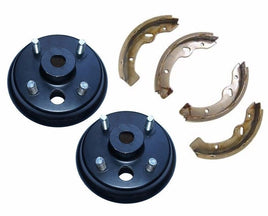 Heavy Duty Brake Drum & Brake Shoes Set for EZGO TXT Electric Golf