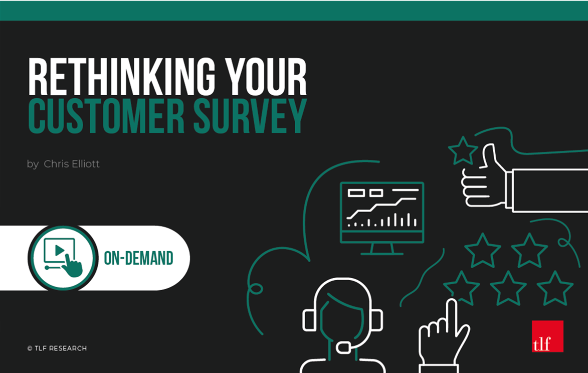 Product Image of Rethinking Your Customer Survey - On-Demand #1