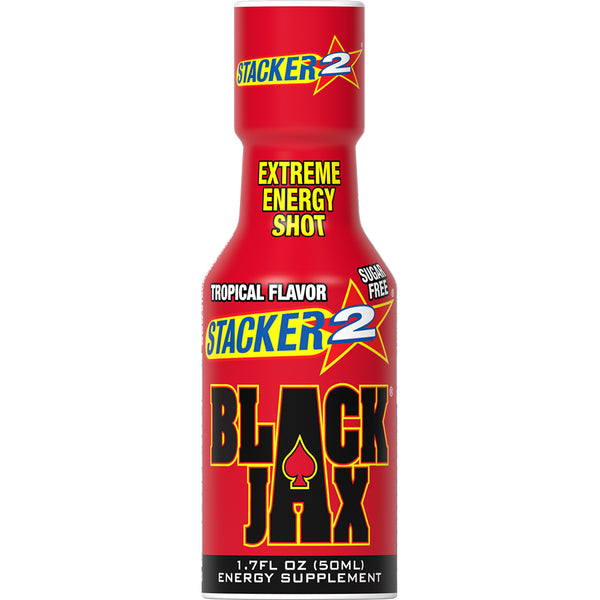 BlackJax Energy Shots (10pk - 1.7 oz Bottles)