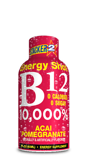 B12 10,000 ENERGY SHOTS TOP INGREDIENTS