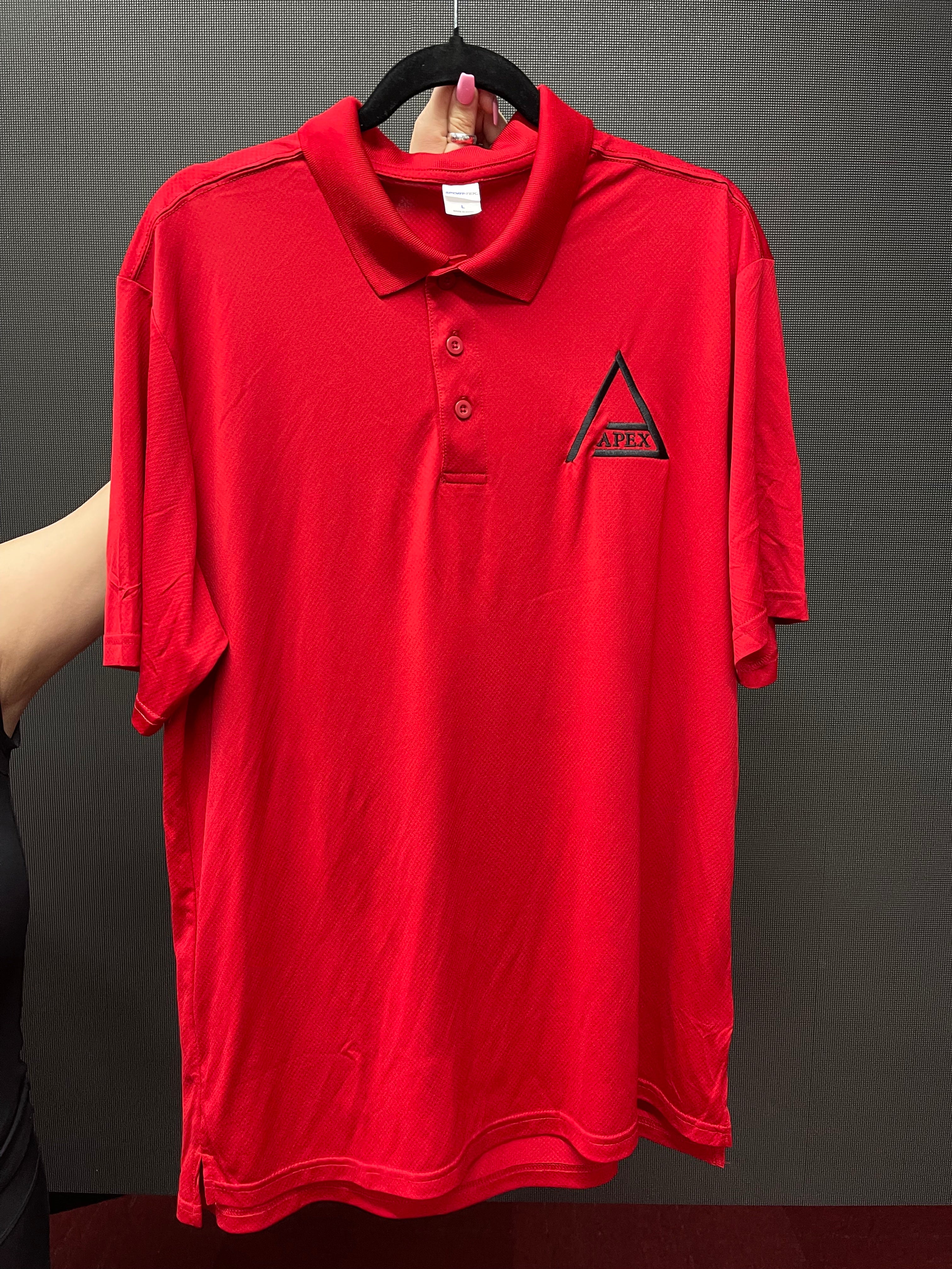 Apex Red Sport-Tek Polo