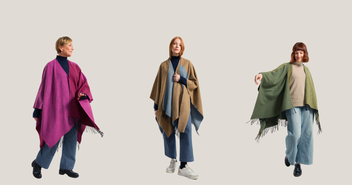 Best Handmade & Sustainable Scarves, Capes and Ponchos - Rifo Lab