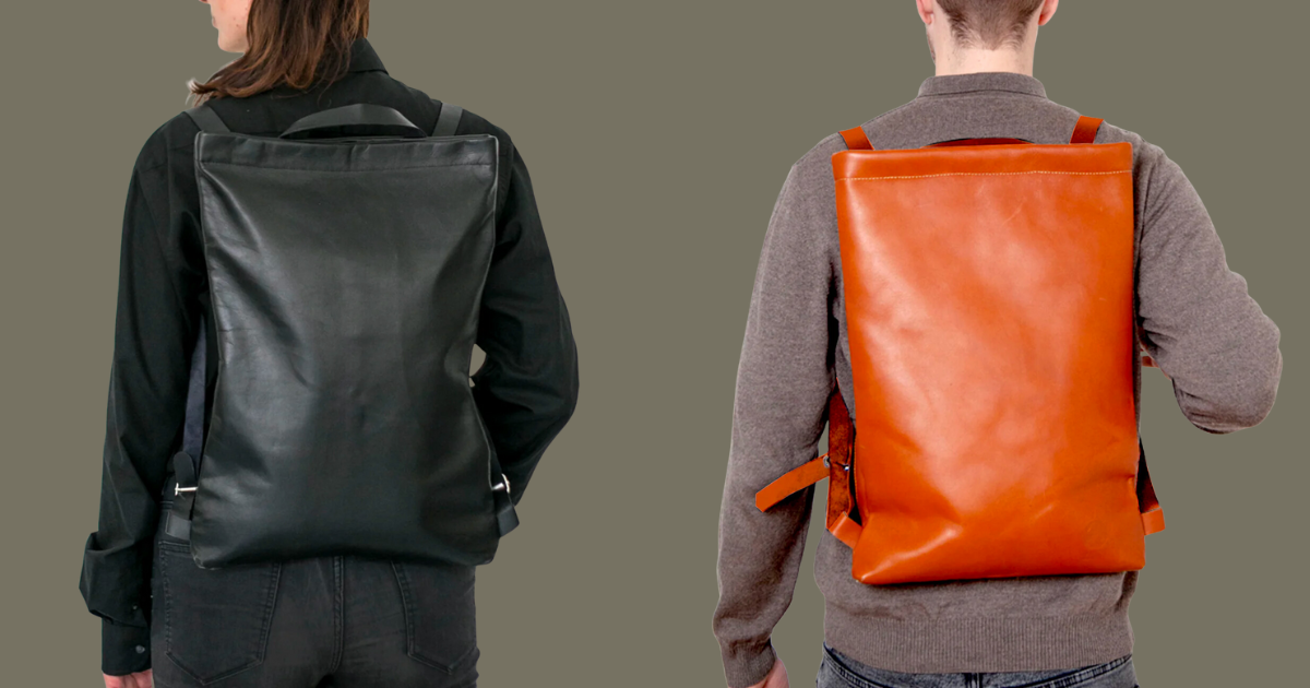 Best Sustainable Leather Backpacks - Kancha