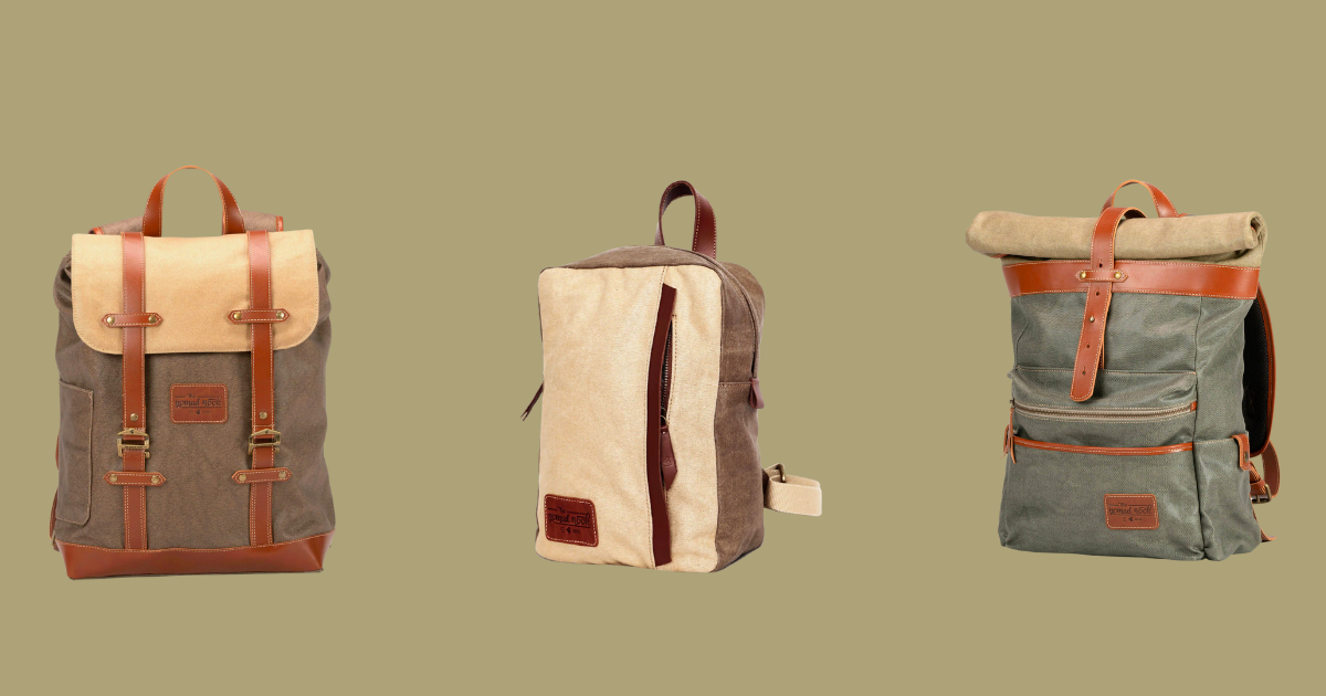 Las mejores mochilas de cuero sostenible - The Nomad Nook
