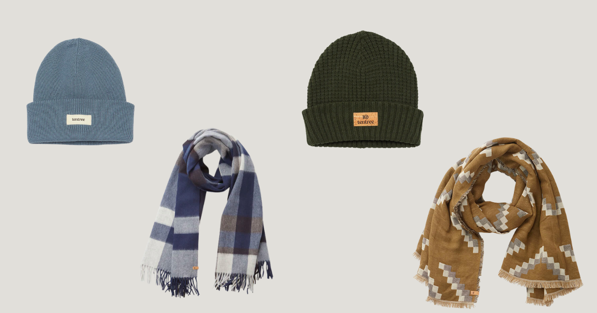 Best eco-friendly winter accessories - Gloves, Beanies and Scarfs - Tentree