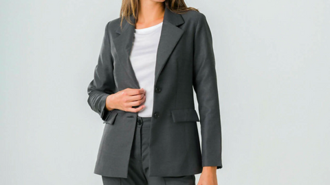 Creando un estilo consciente: una guía para construir un guardarropa cápsula con marcas de moda sostenibles en Europa - Blazer