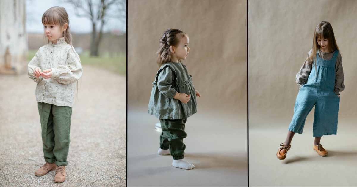 Marcas europeas de moda infantil que utilizan lino: estilo sostenible para los más pequeños - La Petite Alice