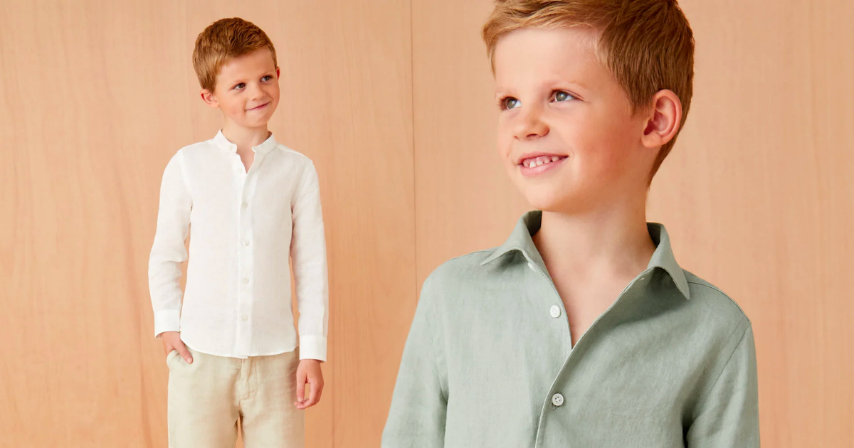 European Fashion Kids Brands Using Linen: Sustainable Style for the Little Ones - Luca Faloni